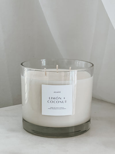 LIMÓN + COCONUT CANDLE
