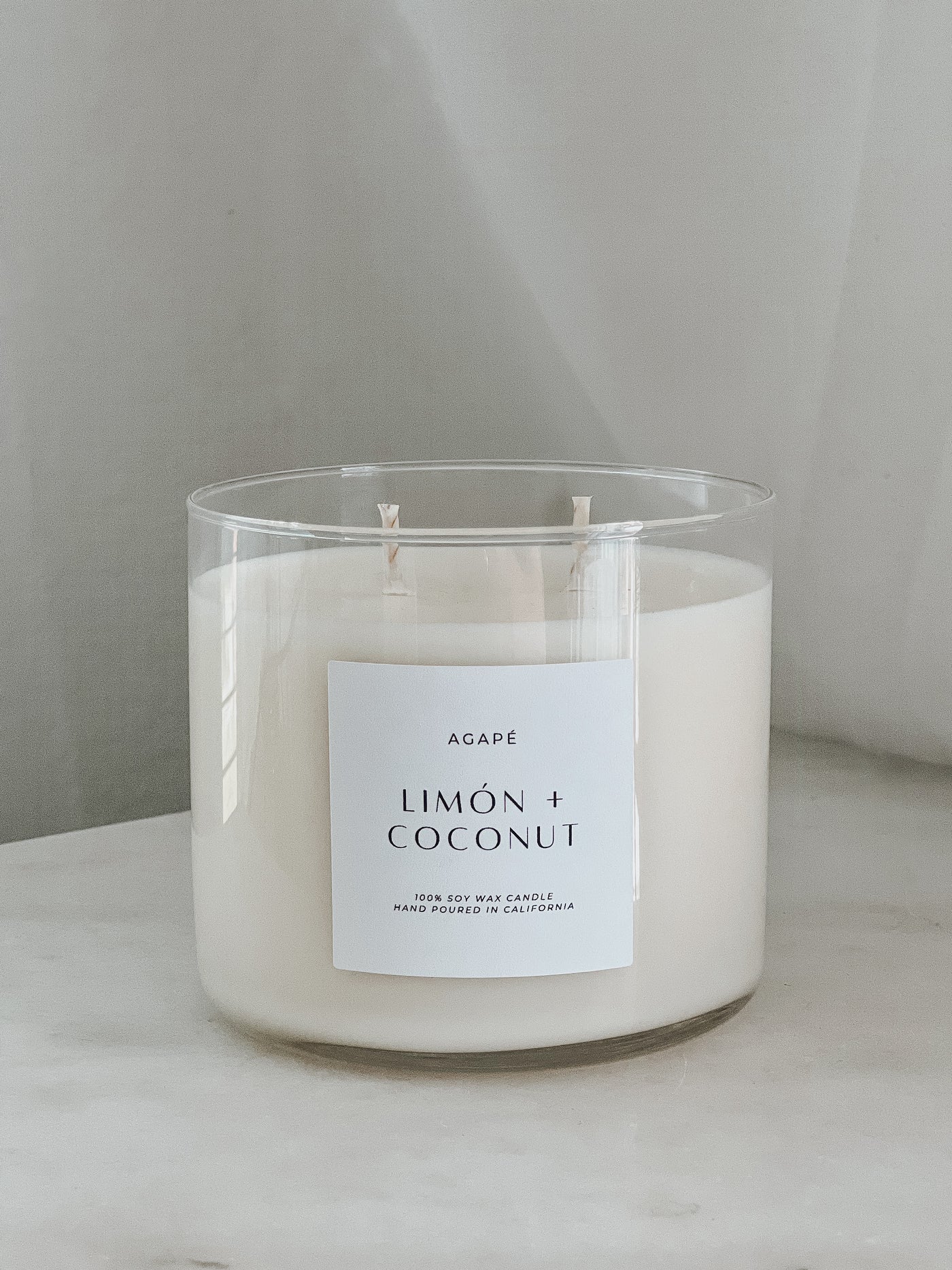 LIMÓN + COCONUT CANDLE