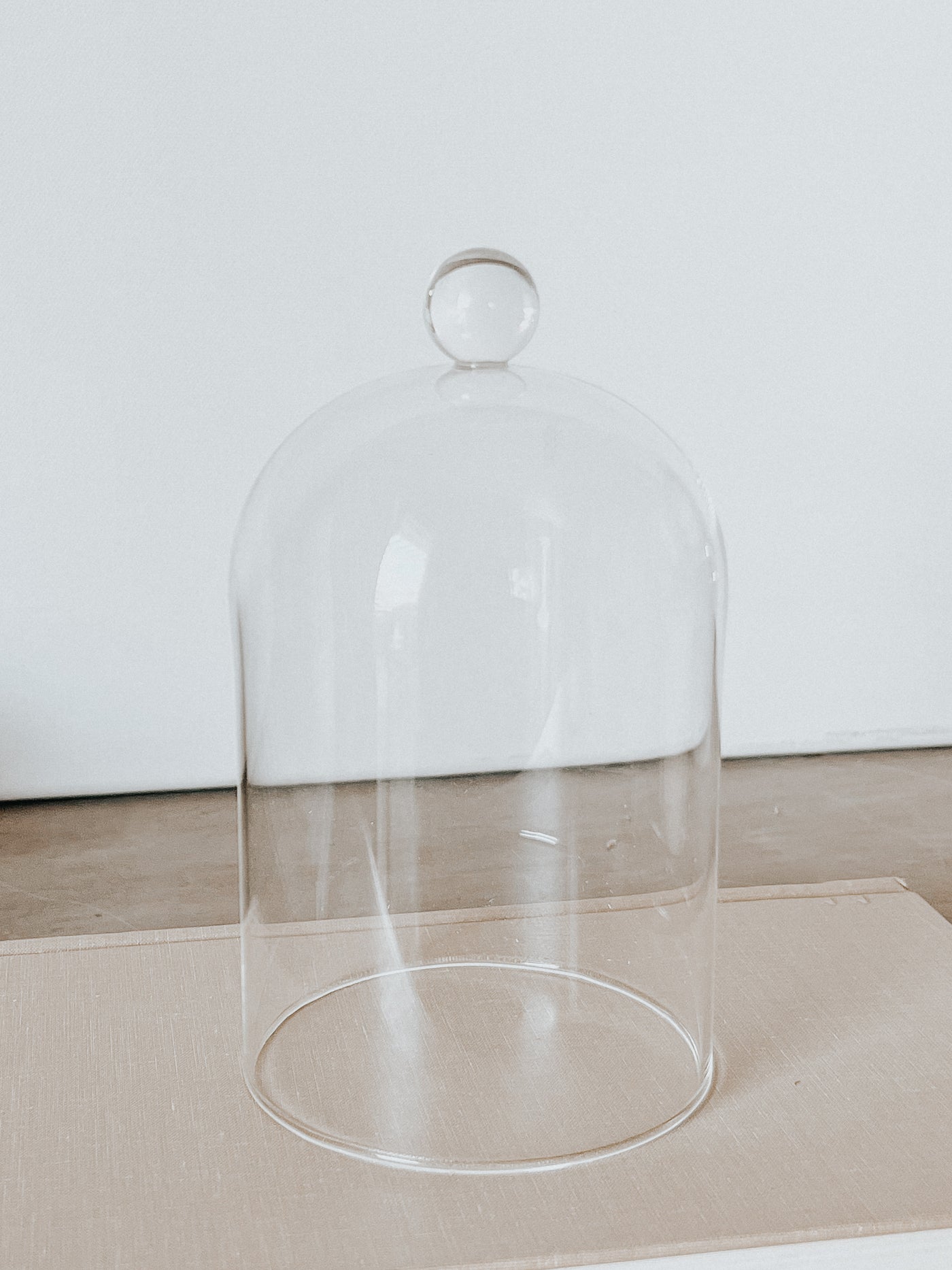 GLASS CANDLE CLOCHE