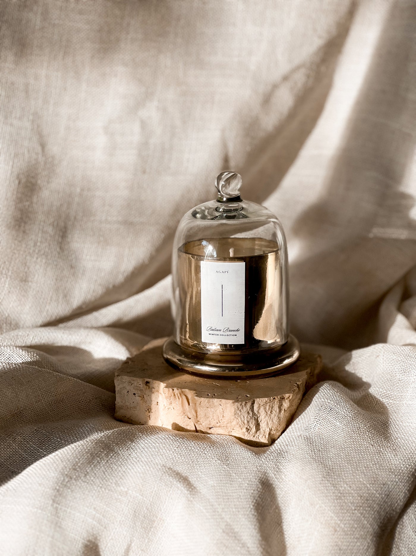 HEIRLOOM GOLD CLOCHE CANDLE