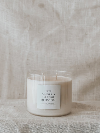 GINGER + ORANGE BLOSSOM CANDLE