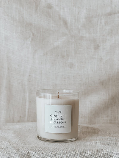 GINGER + ORANGE BLOSSOM CANDLE