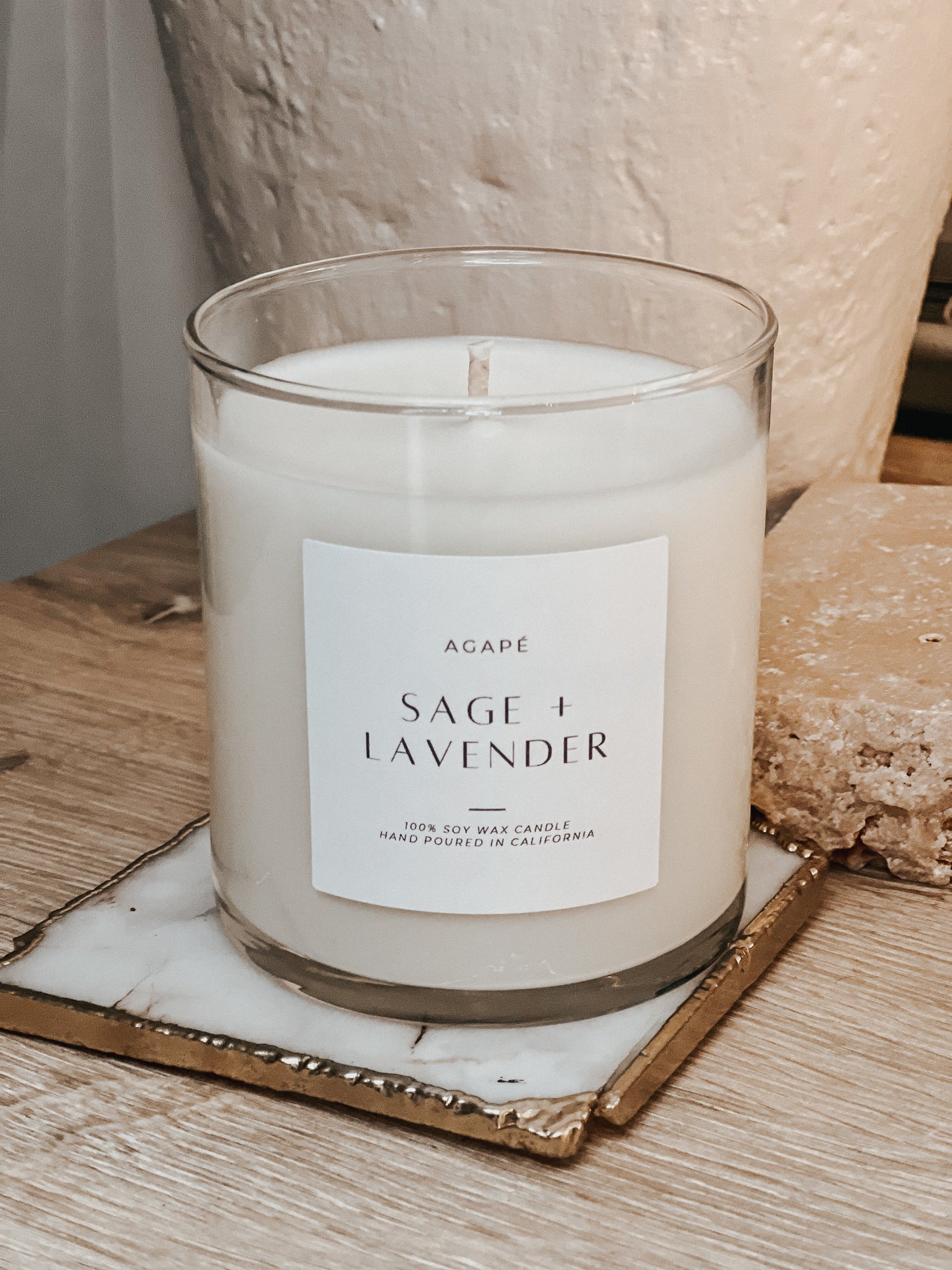 CANDLE OF THE MONTH • SAGE + LAVENDER