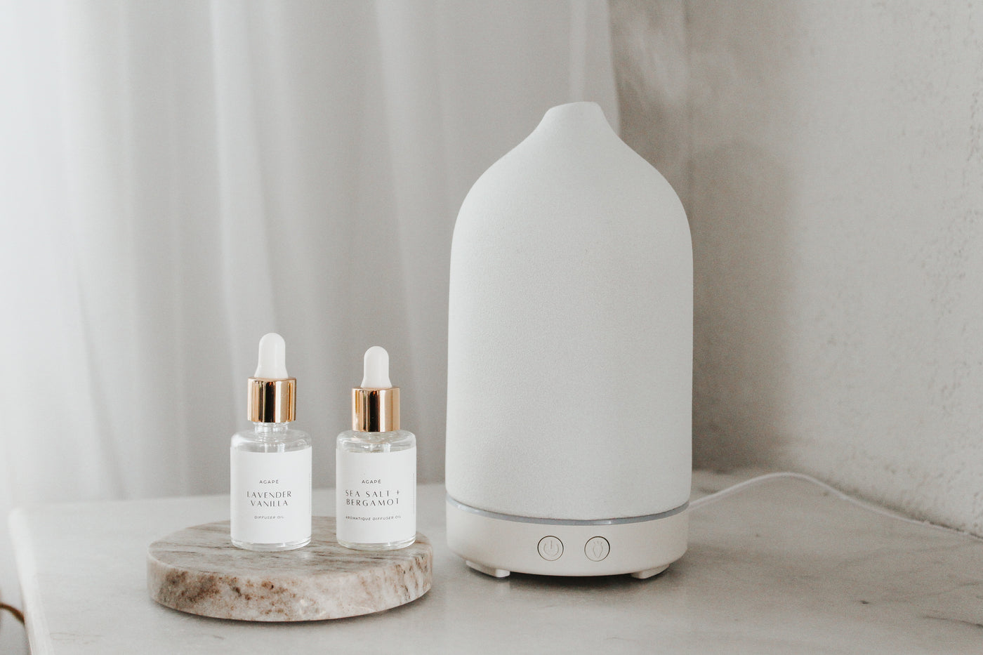 CERAMIC MATTE WHITE DIFFUSER