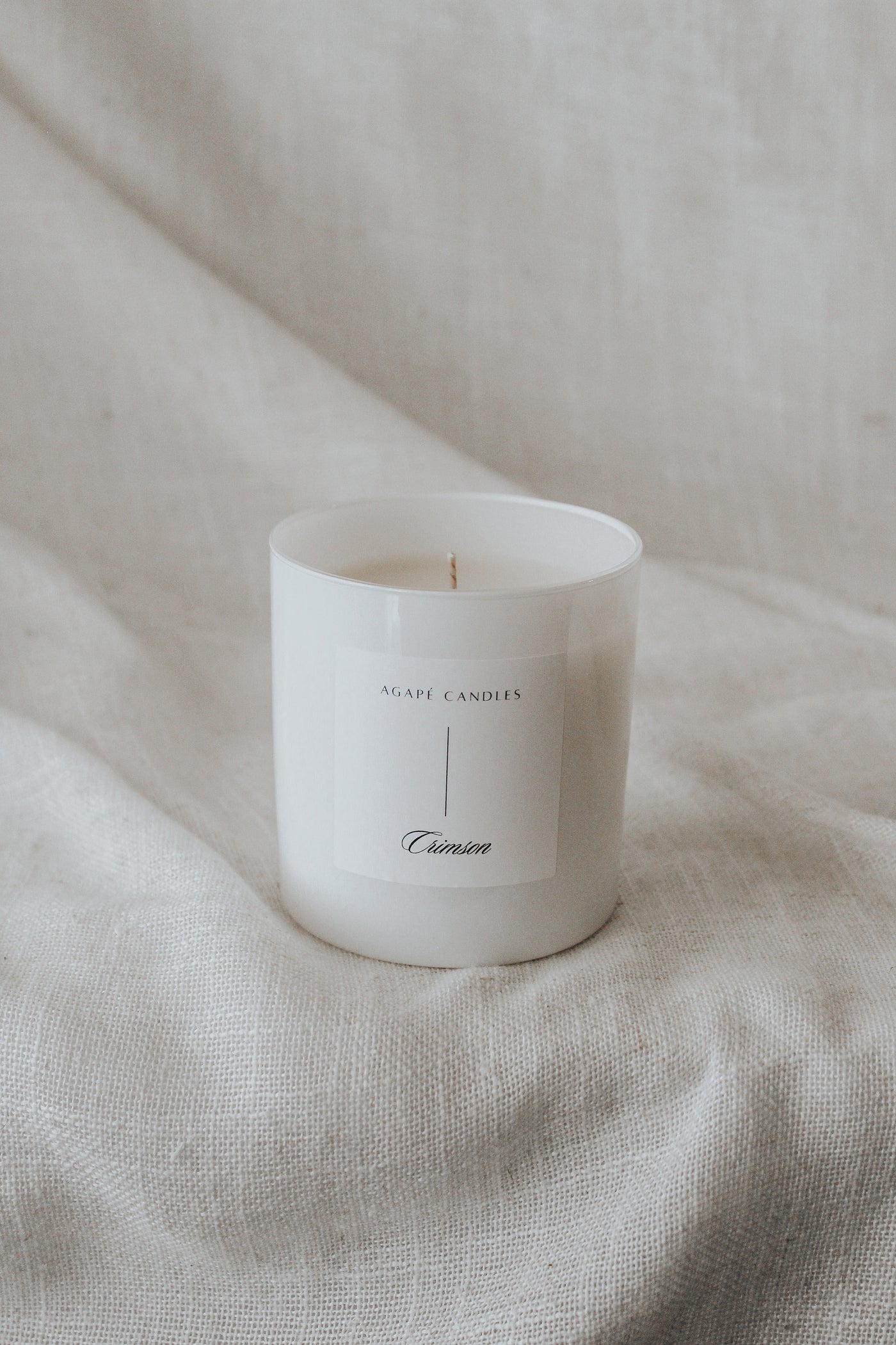 CRIMSON CANDLE // WINTER WHITE COLLECTION