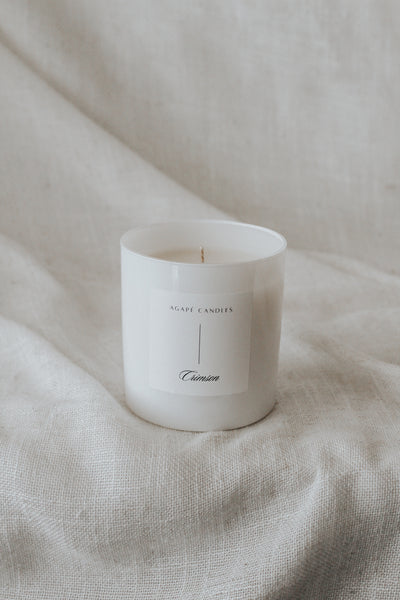 CRIMSON CANDLE // WINTER WHITE COLLECTION