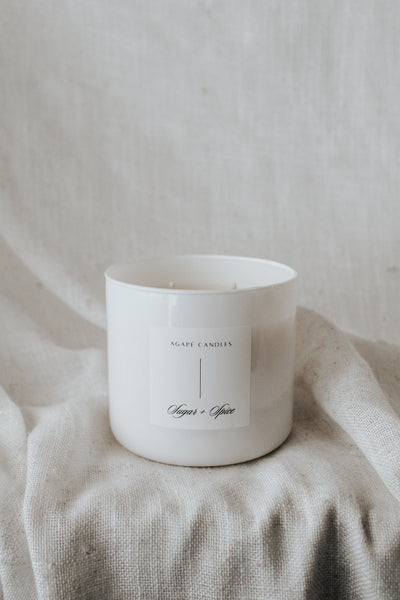 SUGAR + SPICE CANDLE // WINTER WHITE COLLECTION