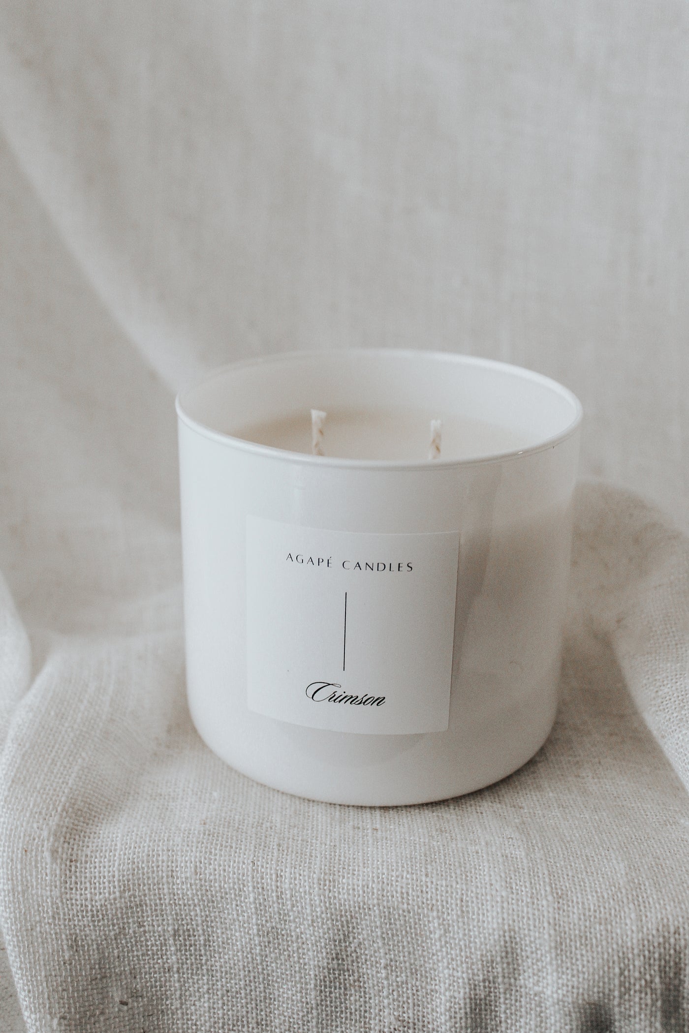 CRIMSON CANDLE // WINTER WHITE COLLECTION